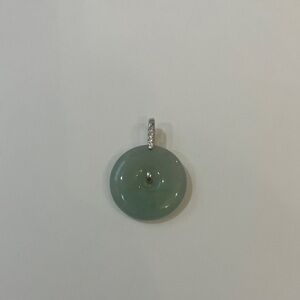 Jade Green Pendant Necklace